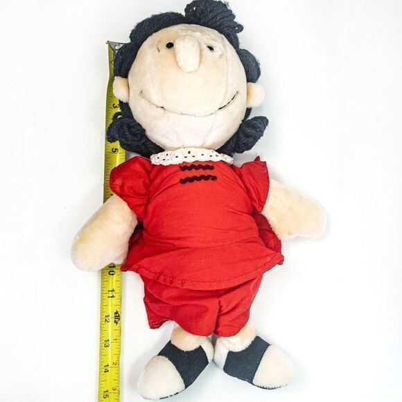 VTG Set Plush Peanuts Gang Lucy and Peppermint Patty 1980’s - Picture 7 of 13
